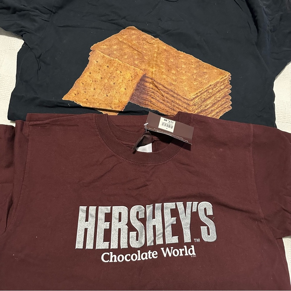 Graham Cracker and Hersheys Chocolate T-Shirt Bundle